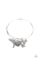 Paparazzi Here Comes Cupid - Silver Bracelet