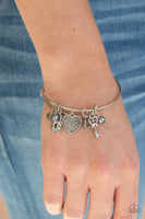 Paparazzi Here Comes Cupid - Silver Bracelet