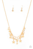 Paparazzi Stellar Stardom - Gold Necklace