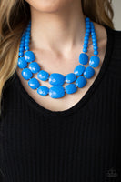 Paparazzi Resort Ready - Blue Necklace