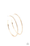 Paparazzi By Popular Vote - Gold Hoop Earrings