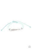 Paparazzi To Live, To Learn, To Love - Blue Bracelet