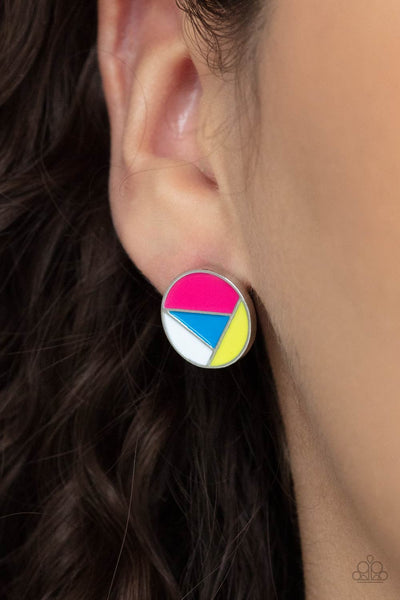 Paparazzi Artistic Expression - Multi Post Earrings
