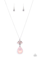 Paparazzi Celestial Shimmer - Pink Iridescent Necklace