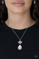 Paparazzi Celestial Shimmer - Pink Iridescent Necklace