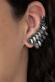 Paparazzi Explosive Elegance - Silver Ear Crawler Earrings