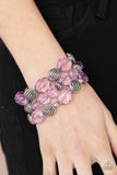 Paparazzi Crystal Charisma - Purple Bracelet