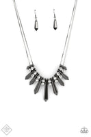 Paparazzi Dangerous Dazzle Black Necklace