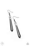 Paparazzi Sparkle Stream Black  Earring