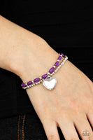 Paparazzi Candy Gram - Purple Bracelet