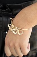 Paparazzi A Charmed Society - Gold Bracelet