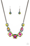 Paparazzi Unfiltered Confidence - Multi oil Spill Necklace