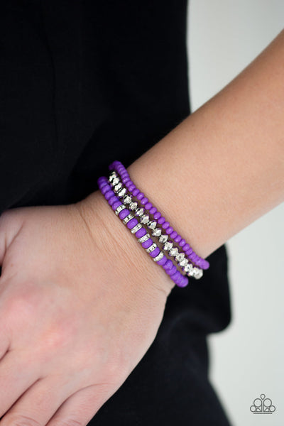 Paparazzi Ideal Idol - Purple Bracelet