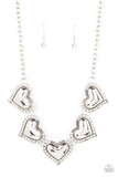 Paparazzi Kindred Hearts - White Necklace