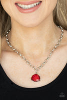 Paparazzi Gallery Gem - Red Necklace