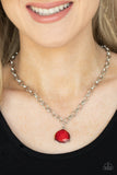 Paparazzi Gallery Gem - Red Necklace