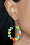 Paparazzi Festively Flower Child - Multi Flower Earring