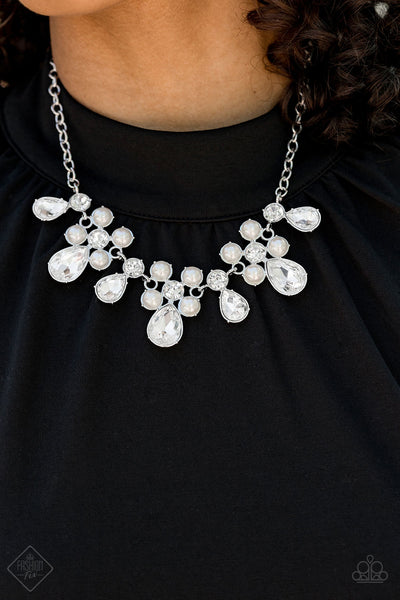 Paparazzi Demurely Debutante Silver Necklace – Fashion Fix October 2019