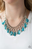 Paparazzi Spring Daydream Blue Necklace - The Jewelry Box Collection 
