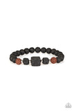 Paparazzi Refreshed and Rested - Brown Bracelet