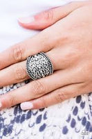 Paparazzi Island Rover - Silver Ring - Trend Blend Fashion Fix - May 2019