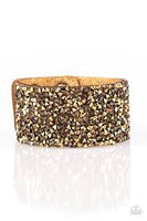 Paparazzi More Bang For Your Buck - Brass wrap bracelet