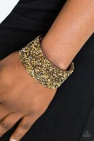 Paparazzi More Bang For Your Buck - Brass wrap bracelet