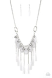 Paparazzi Roaring Riviera - Silver Necklace