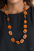 Paparazzi Necklace Waikiki Winds - Orange