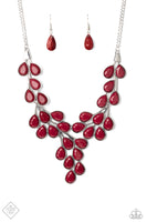 Paparazzi Necklace Eden Deity Red