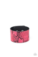 Paparazzi Its a Jungle Out There - Pink Bracelet - The Jewelry Box Collection 