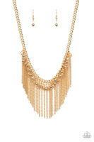 Paparazzi Divinely Diva - Gold Necklace