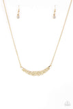 Paparazzi Whatever Floats your Yacht Gold Necklace - The Jewelry Box Collection 